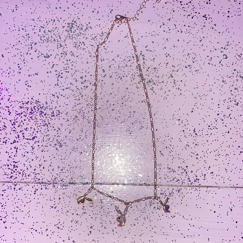 Playboy bunny necklace